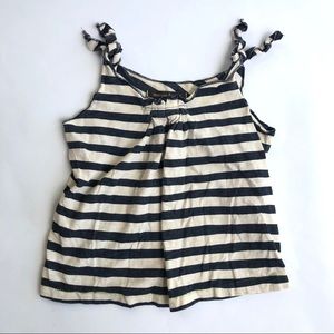 Morgan & Milo striped tank size 4T